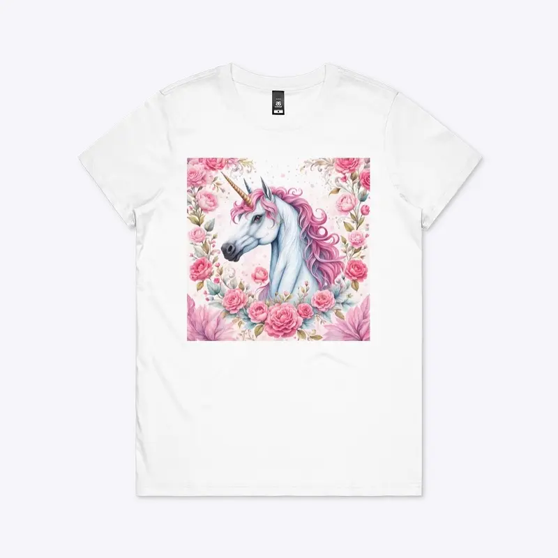 Unicorn Among Roses