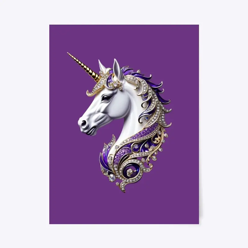 The Majestic Jewel Unicorn