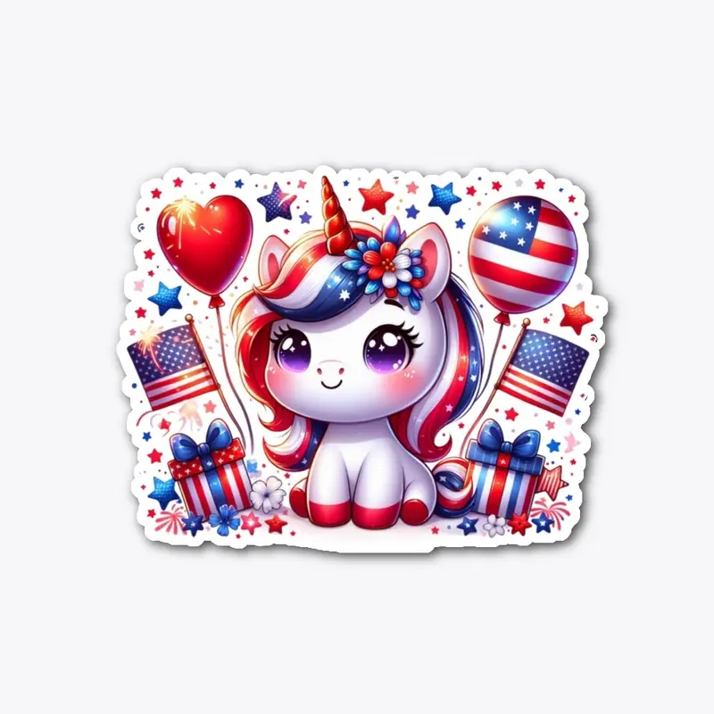 4th of July Unicorn