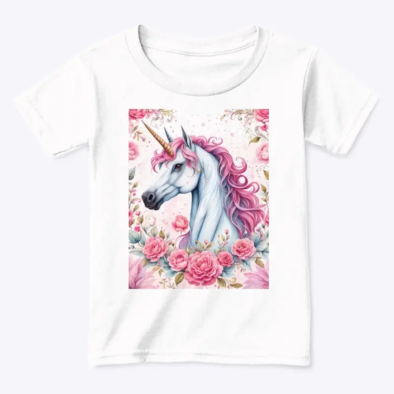 Unicorn Among Roses