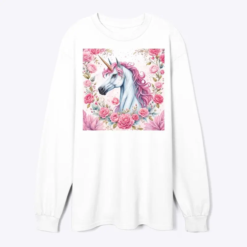 Unicorn Among Roses