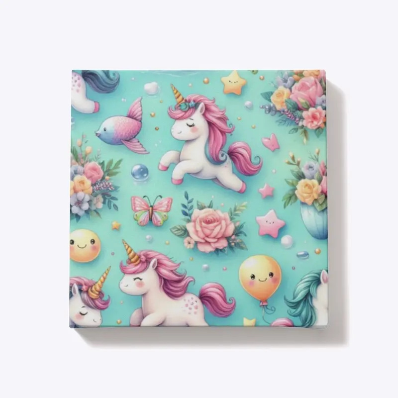 Floral Unicorn Magic