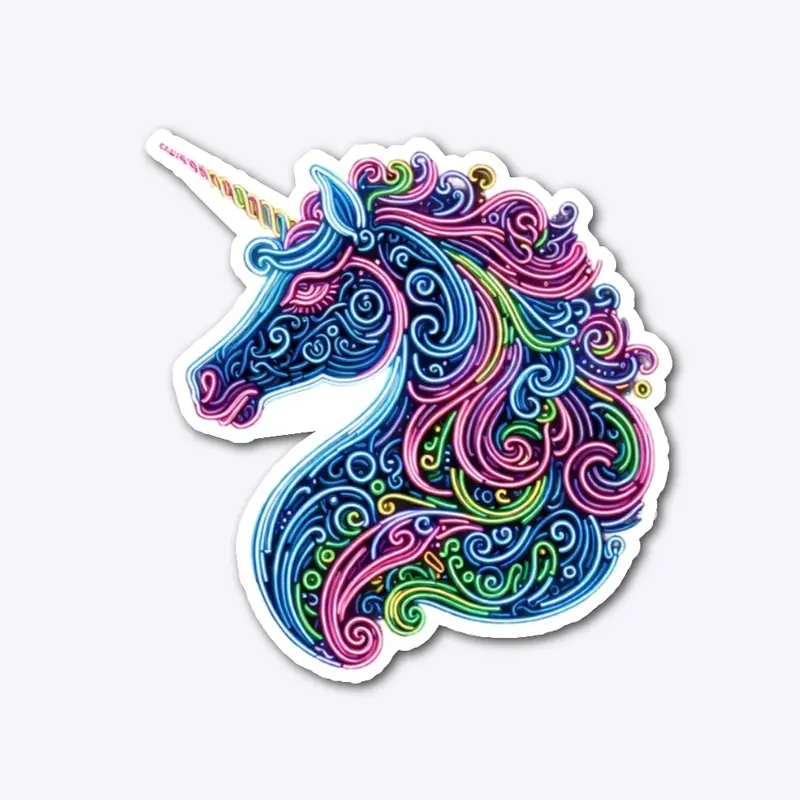 Neon Unicorn