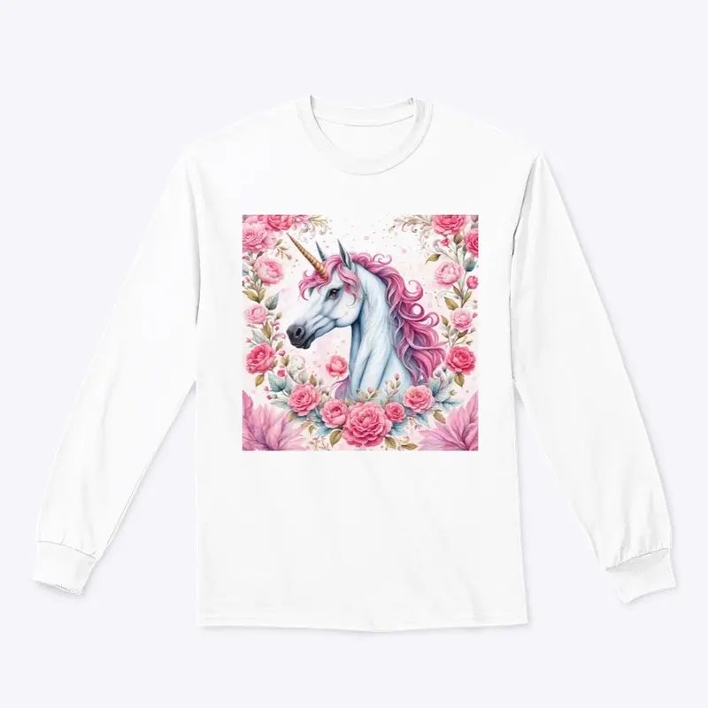 Unicorn Among Roses