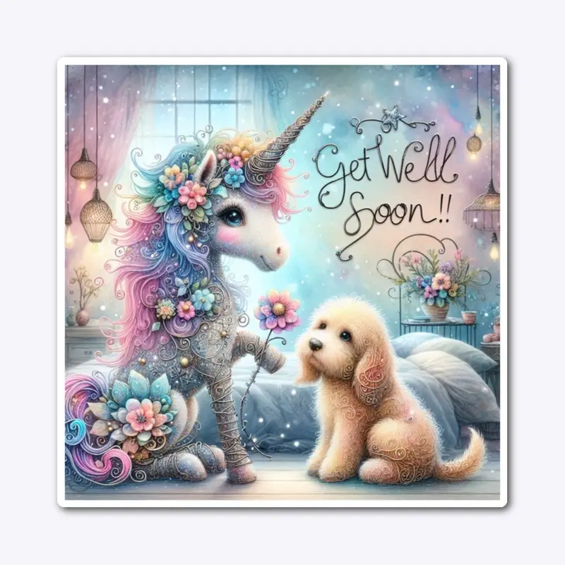 Unicorns Get Well Wishes