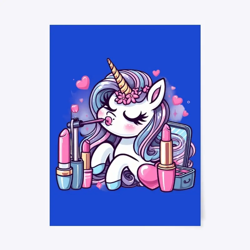 Unicorn’s Makeup Session