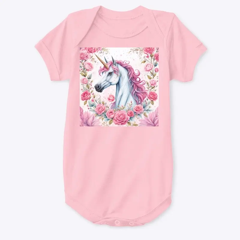 Unicorn Among Roses