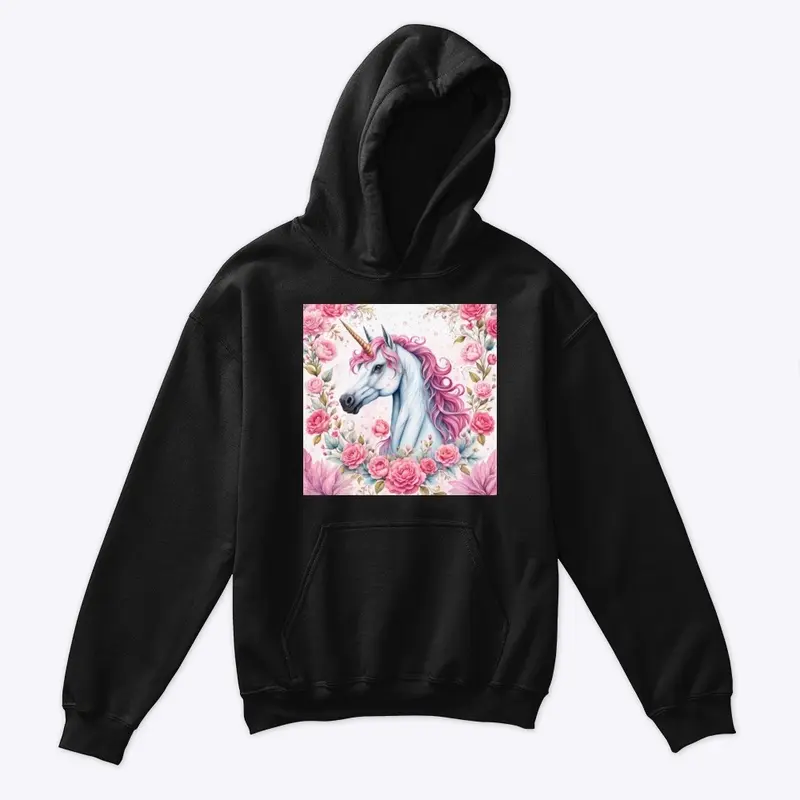 Unicorn Among Roses